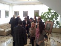 В Кишиневе прошла выставка азербайджанского художника Мир-Теймура Мамедова (ФОТО)