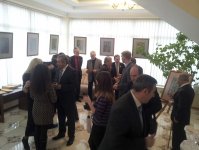 В Кишиневе прошла выставка азербайджанского художника Мир-Теймура Мамедова (ФОТО)