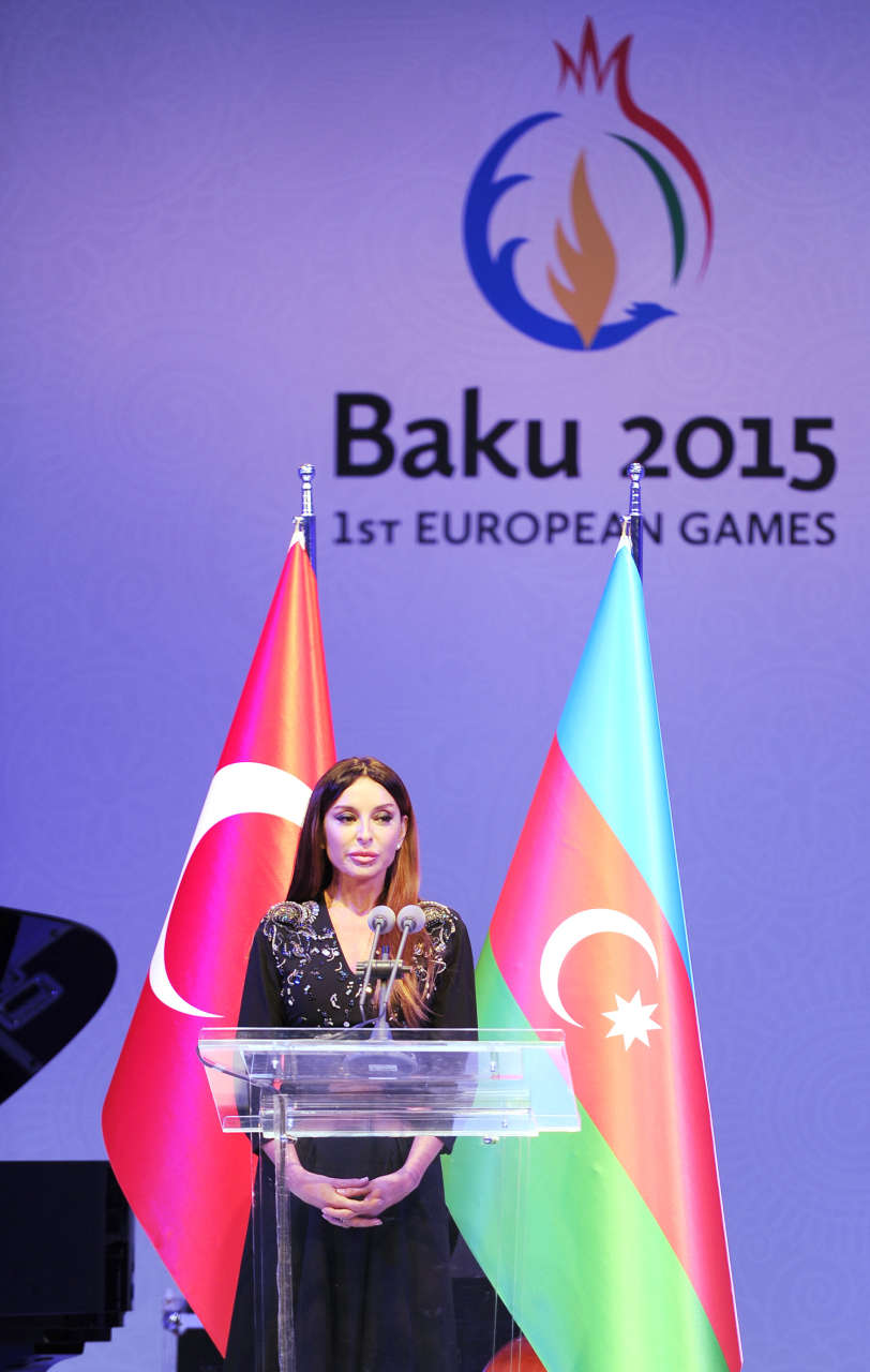 Мехрибан Алиева: Первые Европейские игры пройдут в условиях справедливой, здоровой конкуренции, дружбы и солидарности (версия 2) (ФОТО)