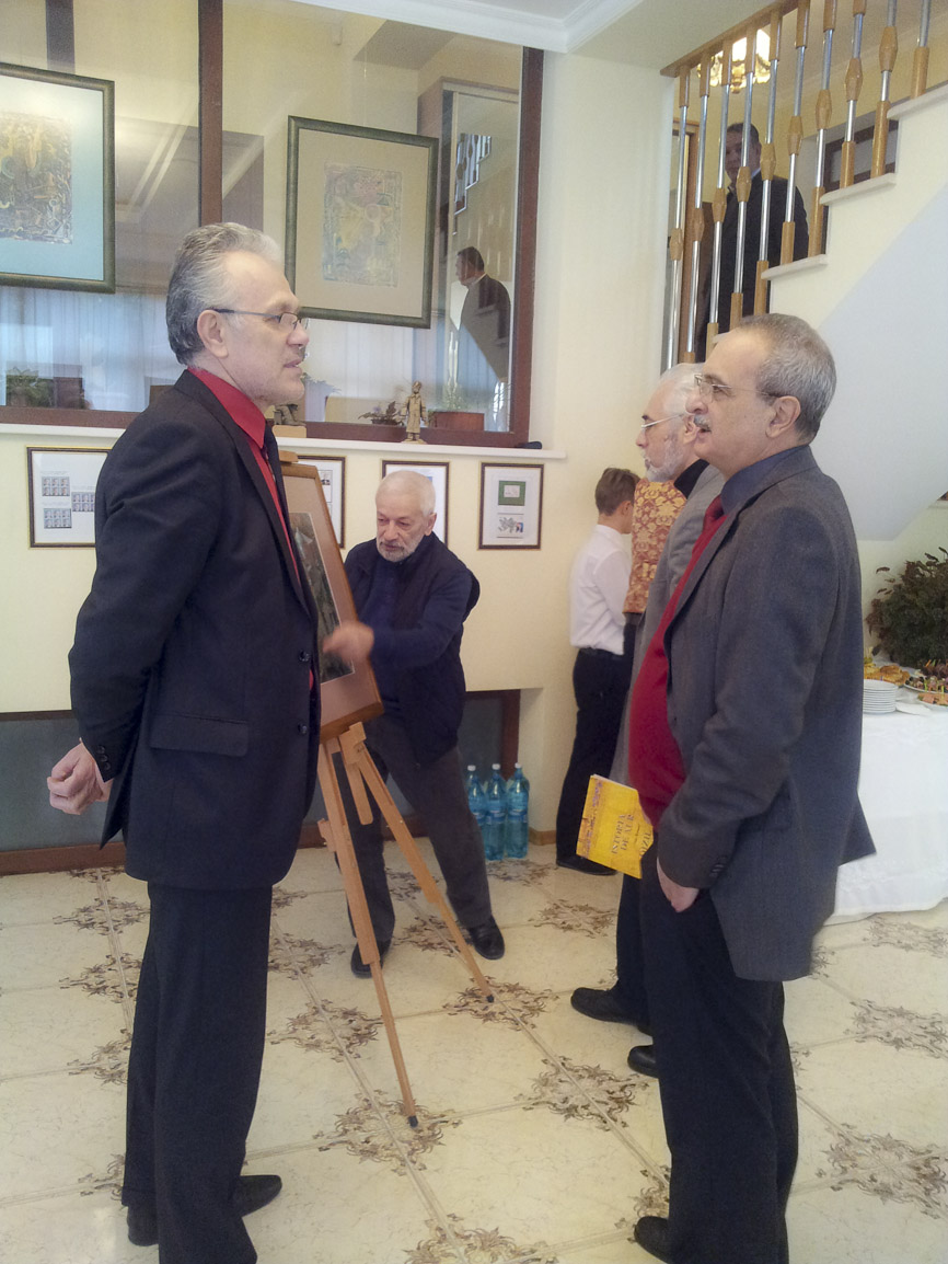 В Кишиневе прошла выставка азербайджанского художника Мир-Теймура Мамедова (ФОТО)