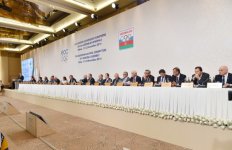 Президент Ильхам Алиев: Азербайджан делает многое для поощрения олимпийских ценностей (ФОТО)