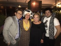 Анна Нетребко познакомила Юсифа Эйвазова с Басковым, Киркоровым и Малаховым (ФОТО)