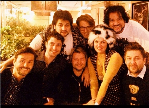 Анна Нетребко познакомила Юсифа Эйвазова с Басковым, Киркоровым и Малаховым (ФОТО)