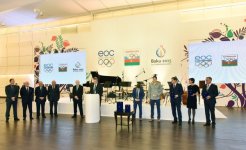 Президент Азербайджана и его супруга приняли участие в приеме в честь участников 43-й Генеральной Ассамблеи Европейского Олимпийского комитета (ФОТО)