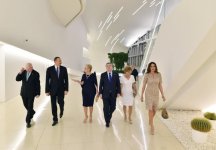 Президент Азербайджана и его супруга приняли участие в приеме в честь участников 43-й Генеральной Ассамблеи Европейского Олимпийского комитета (ФОТО)