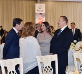 Президент Азербайджана и его супруга приняли участие в приеме в честь участников 43-й Генеральной Ассамблеи Европейского Олимпийского комитета (ФОТО)