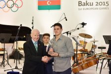 Президент Азербайджана и его супруга приняли участие в приеме в честь участников 43-й Генеральной Ассамблеи Европейского Олимпийского комитета (ФОТО)