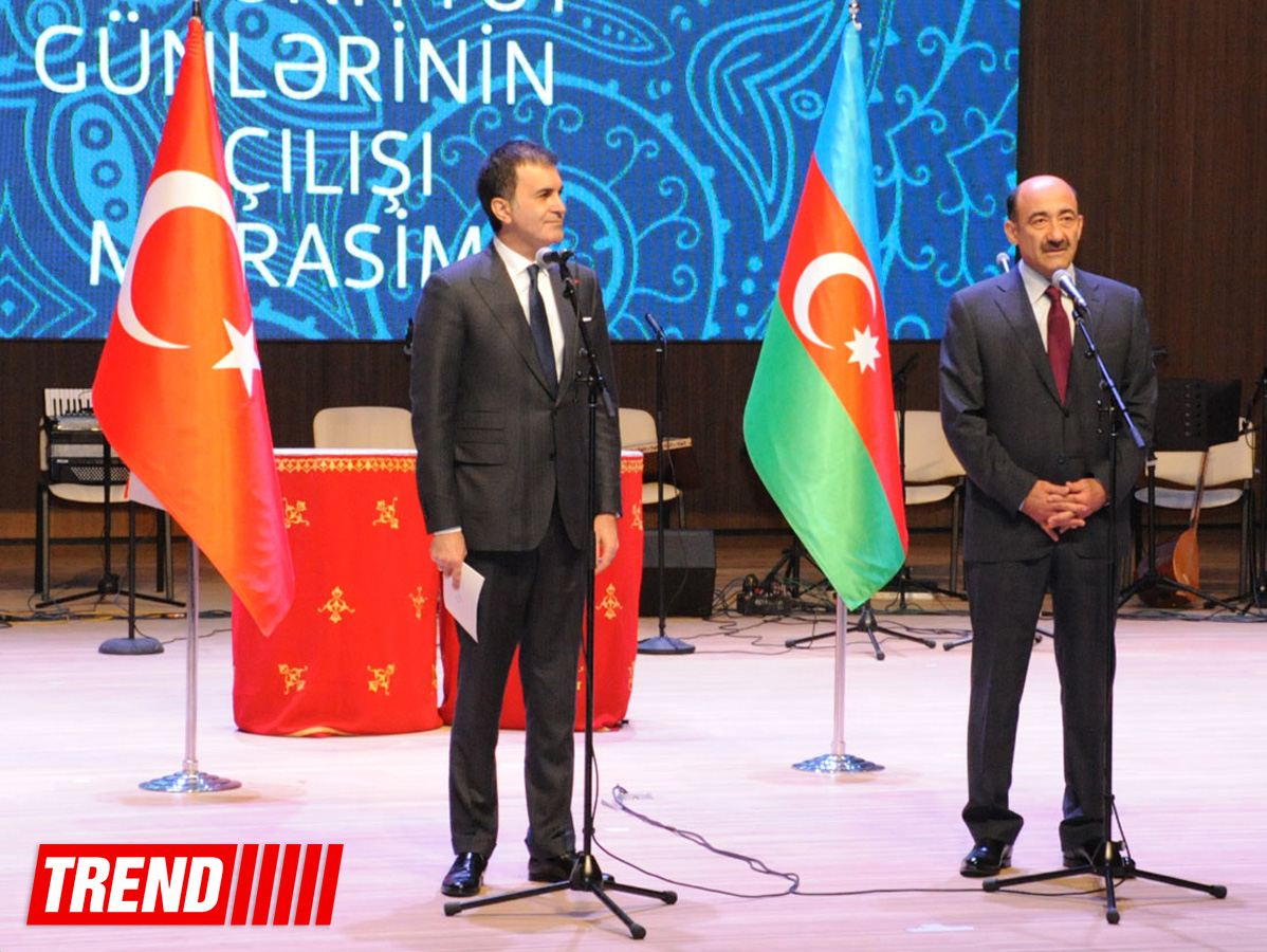 В Центре Гейдара Алиева состоялось торжественное открытие Дней культуры Турции (ФОТО)