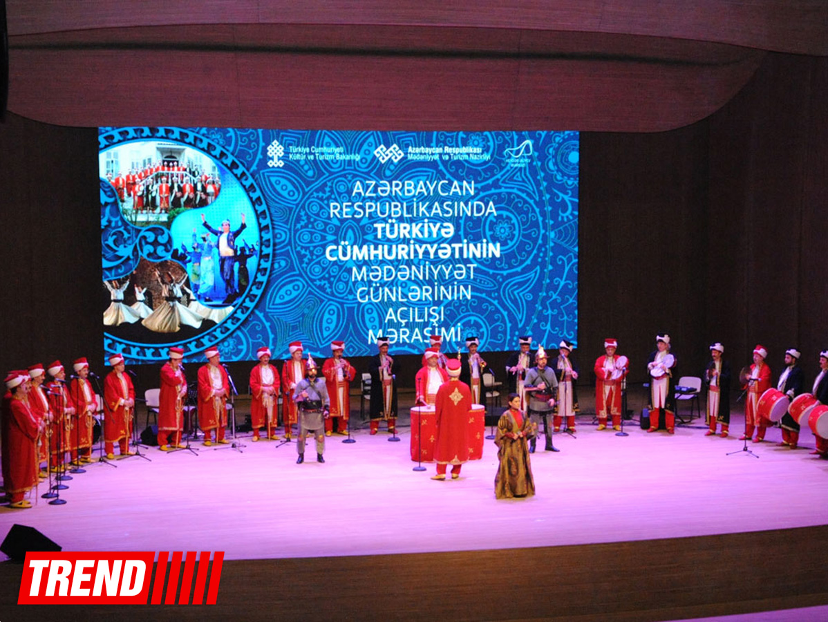 В Центре Гейдара Алиева состоялось торжественное открытие Дней культуры Турции (ФОТО)