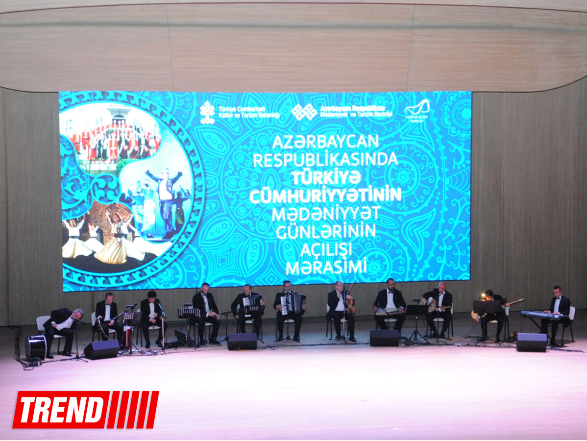 В Центре Гейдара Алиева состоялось торжественное открытие Дней культуры Турции (ФОТО)