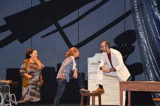 В Баку покажут спектакль "Белая смерть" (ФОТО)