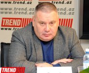 В АМИ Trend прошел «круглый стол» «Постсоветское пространство: цивилизационные аспекты современных кризисов и конфликтов» (ФОТО)