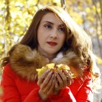 "Осенние мотивы"  актрисы театра и кино Уснии Мурветовой (ФОТО)