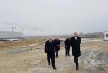 Президент Ильхам Алиев ознакомился с  ходом подготовительных работ к первым Европейским играм (ФОТО)