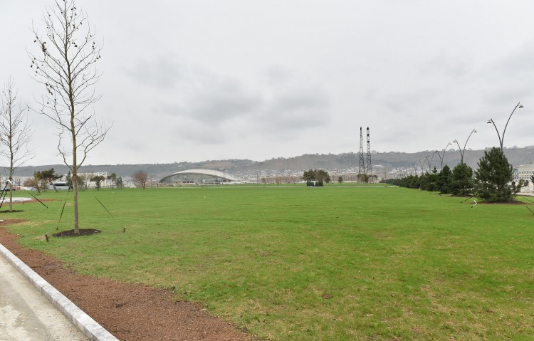 Президент Ильхам Алиев ознакомился с  ходом подготовительных работ к первым Европейским играм (ФОТО)