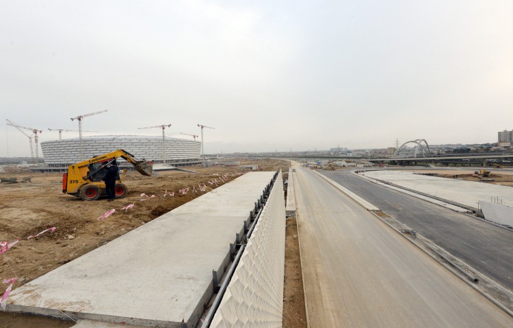 Президент Ильхам Алиев ознакомился с  ходом подготовительных работ к первым Европейским играм (ФОТО)