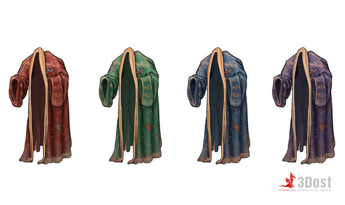 Персонажи 3D-мультфильма "Джыртдан и волшебный Халат" (ФОТО)