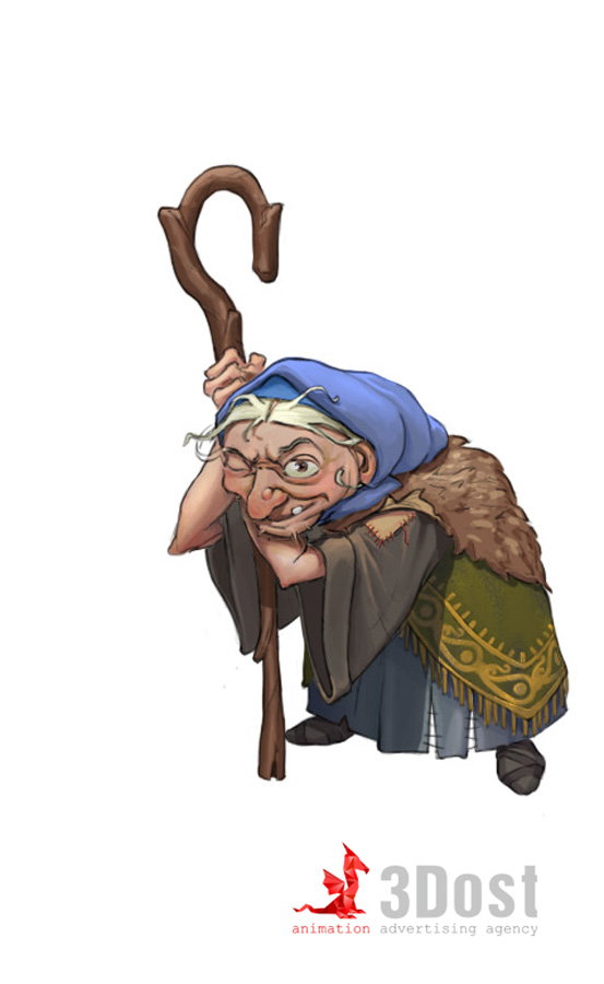 Персонажи 3D-мультфильма "Джыртдан и волшебный Халат" (ФОТО)