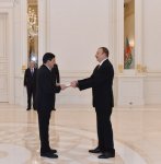 Президент Азербайджана принял верительные грамоты послов Мальты и Испании (версия 2) (ФОТО)