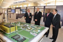 Президент Азербайджана принял участие в открытии выставки "Bakutel-2014"  (ФОТО)