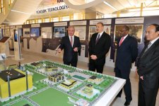 Президент Азербайджана принял участие в открытии выставки "Bakutel-2014"  (ФОТО)