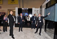 Президент Азербайджана принял участие в открытии выставки "Bakutel-2014"  (ФОТО)