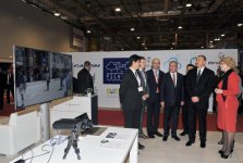 Президент Азербайджана принял участие в открытии выставки "Bakutel-2014"  (ФОТО)