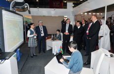 Президент Азербайджана принял участие в открытии выставки "Bakutel-2014"  (ФОТО)