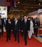 Президент Азербайджана принял участие в открытии выставки "Bakutel-2014"  (ФОТО)