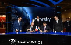 Президент Азербайджана принял участие в открытии выставки "Bakutel-2014"  (ФОТО)