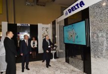 Президент Азербайджана принял участие в открытии выставки "Bakutel-2014"  (ФОТО)