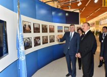 Президент Азербайджана принял участие в открытии выставки "Bakutel-2014"  (ФОТО)