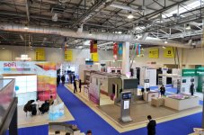 Президент Азербайджана принял участие в открытии выставки "Bakutel-2014"  (ФОТО)