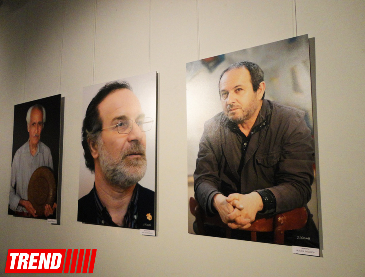 "Фотопортреты азербайджанских художников" в работах Ширмамеда Назарли (ФОТО)