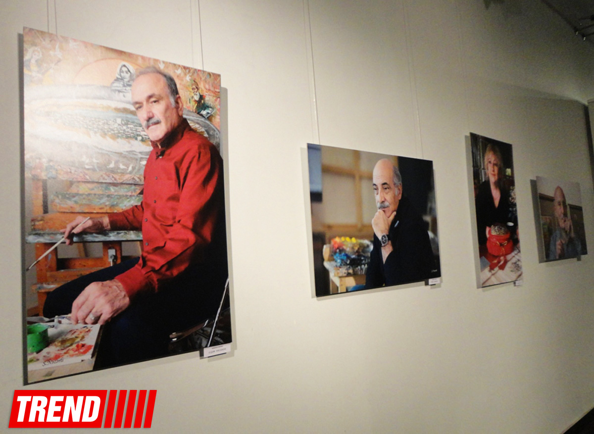 "Фотопортреты азербайджанских художников" в работах Ширмамеда Назарли (ФОТО)