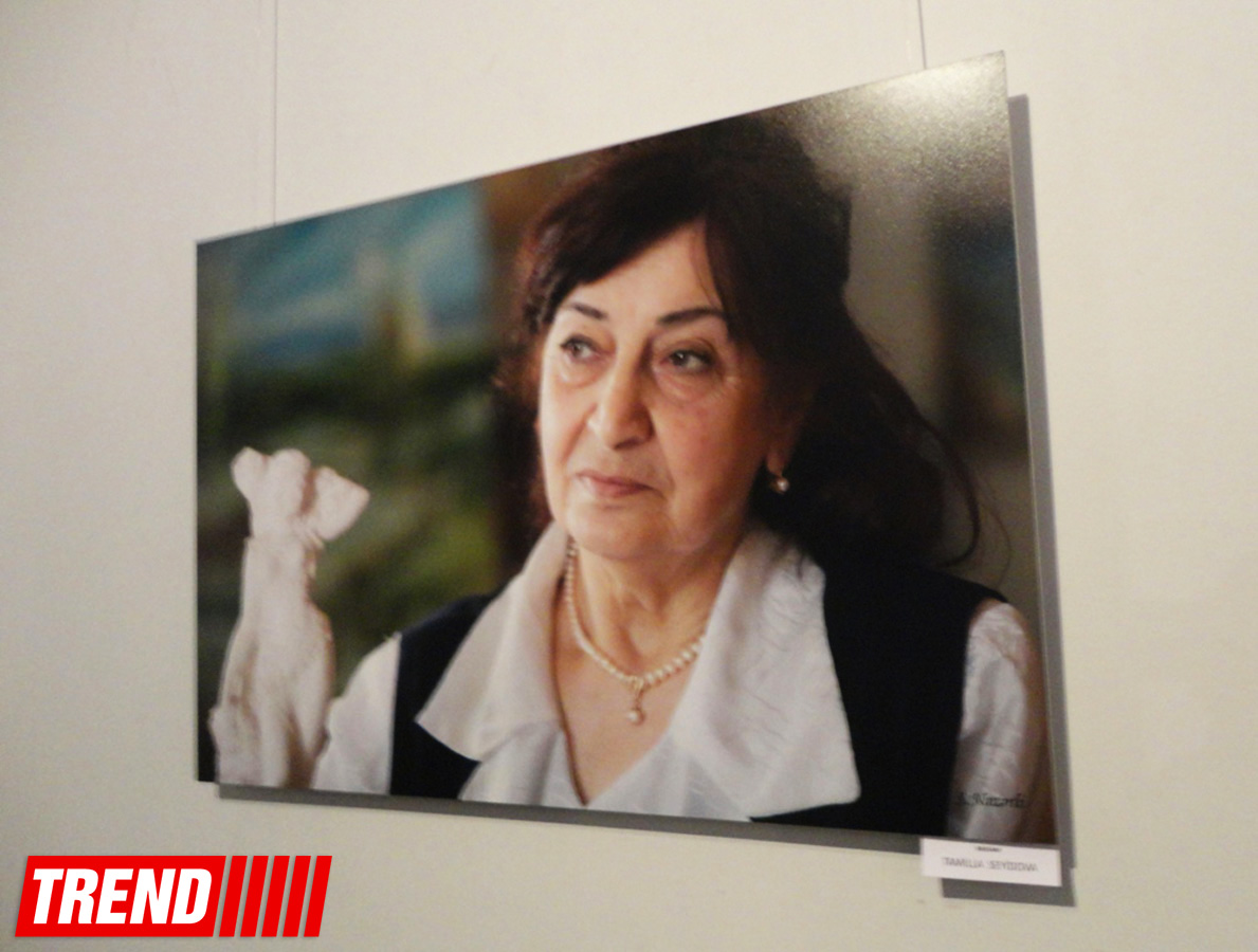 "Фотопортреты азербайджанских художников" в работах Ширмамеда Назарли (ФОТО)