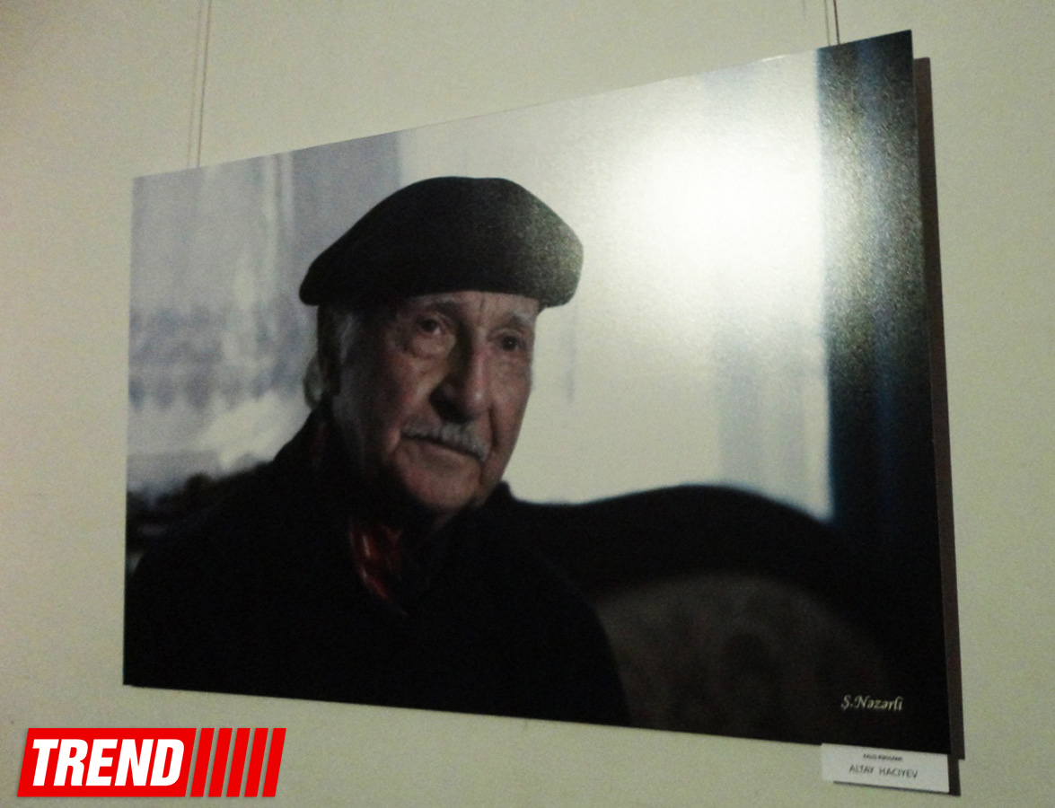 "Фотопортреты азербайджанских художников" в работах Ширмамеда Назарли (ФОТО)