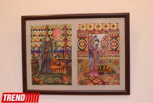 Азербайджанские национальные костюмы глазами художников  - награждение участников выставки (ФОТО)