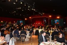 Первая леди Азербайджана Мехрибан Алиева наблюдала за товарищеской встречей азербайджанских и французских борцов в Париже (ФОТО)