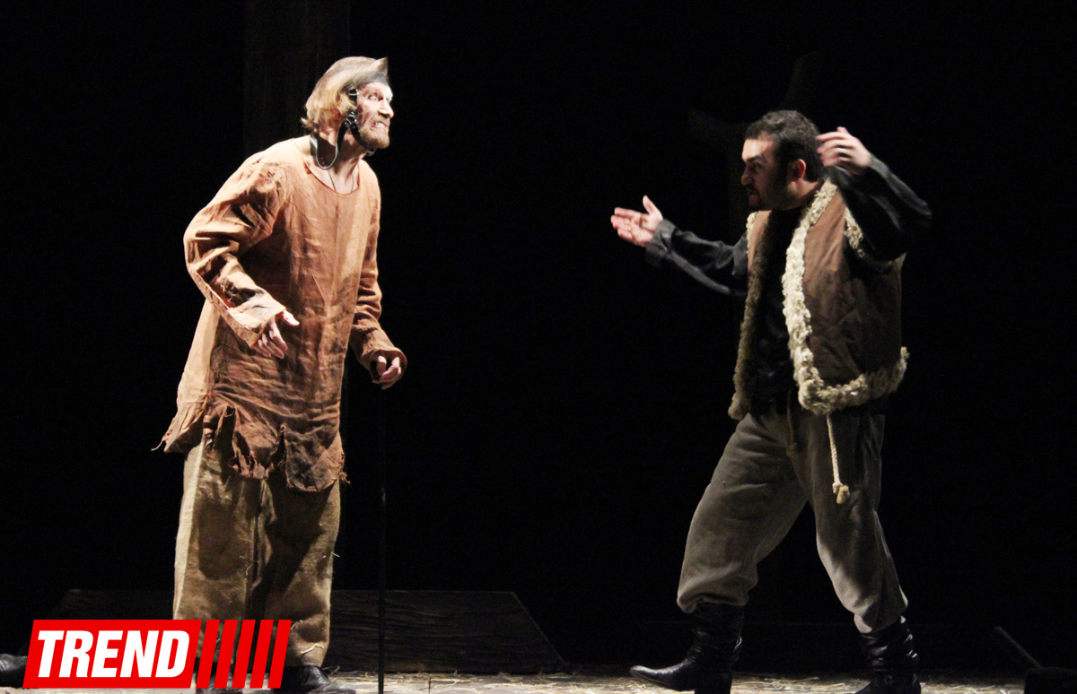 "Холстомер. История лошади"  - потрясающий спектакль Грузинского театра в Баку (ФОТО)