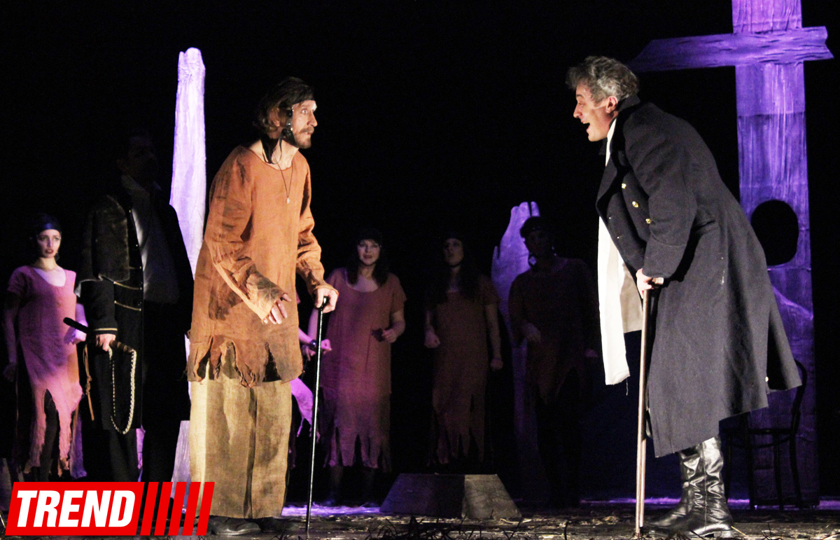 "Холстомер. История лошади"  - потрясающий спектакль Грузинского театра в Баку (ФОТО)