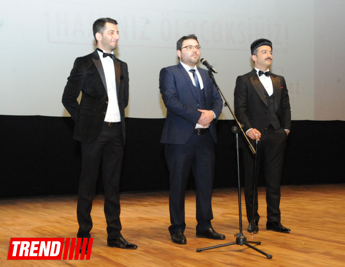 В Баку состоялась премьера комедии "Хохан" (ФОТО)