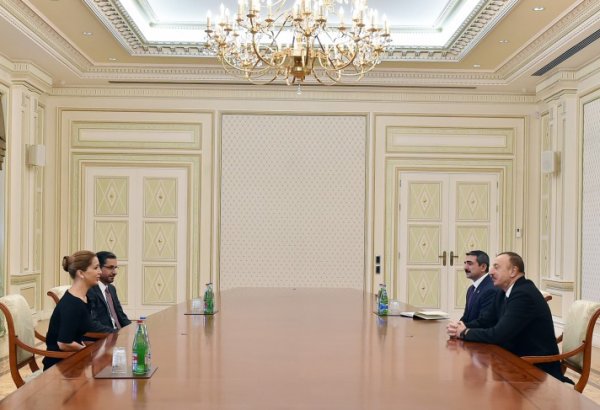 Ильхам Алиев принял президента Международной федерации конного спорта