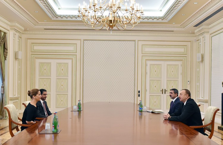 Ильхам Алиев принял президента Международной федерации конного спорта