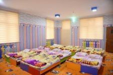 В Сабирабаде открыт детский сад, построенный по инициативе Фонда Гейдара Алиева (ФОТО)