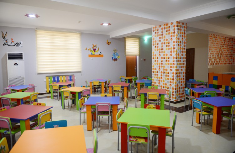 В Сабирабаде открыт детский сад, построенный по инициативе Фонда Гейдара Алиева (ФОТО)