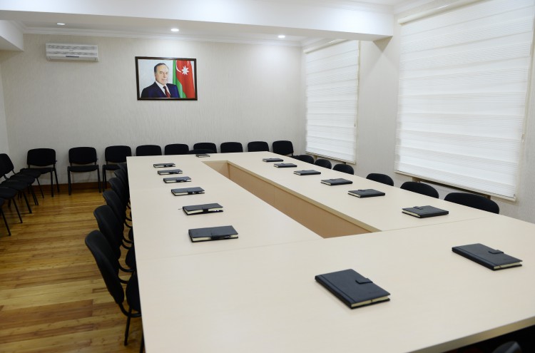 Ильхам Алиев ознакомился с условиями, созданными в реконструированном Сабирабадском районном доме культуры (ФОТО)