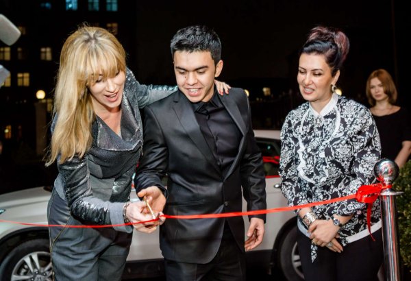 В Баку открылся Творческий центр VIP Recording studio с участием итальянской певицы In-Grid (ФОТО)