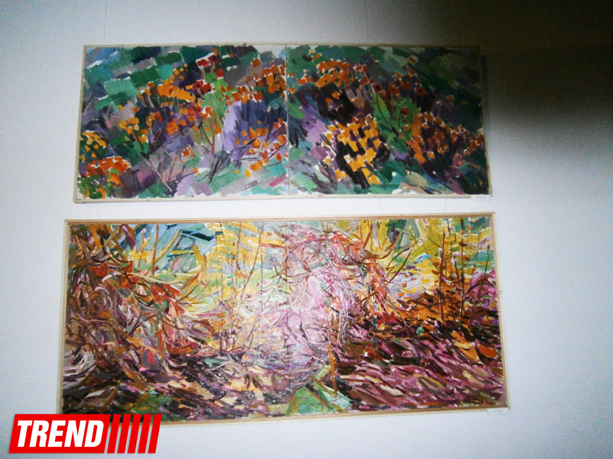 Я "купался" в красоте Демир-агач... – художник Дарвин Велибеков (ФОТО)