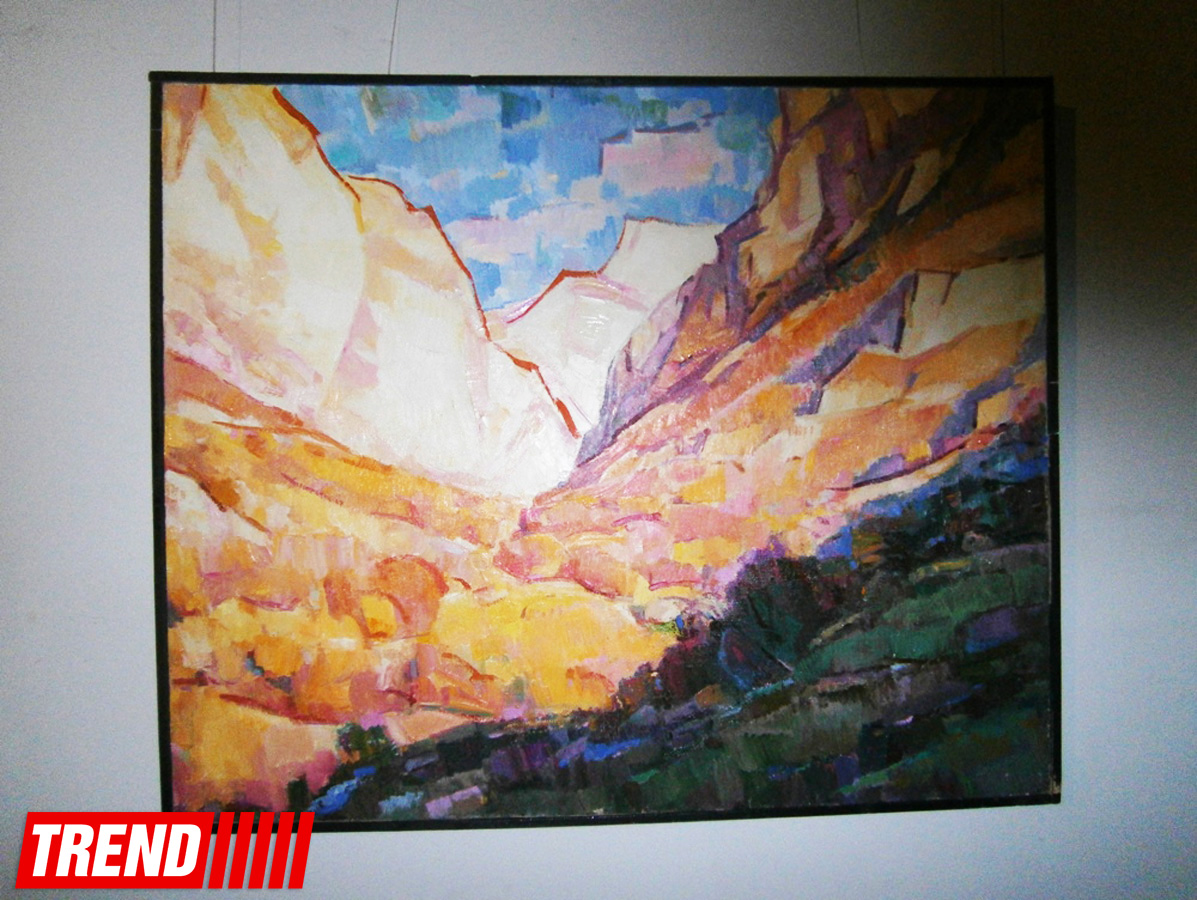 Я "купался" в красоте Демир-агач... – художник Дарвин Велибеков (ФОТО)